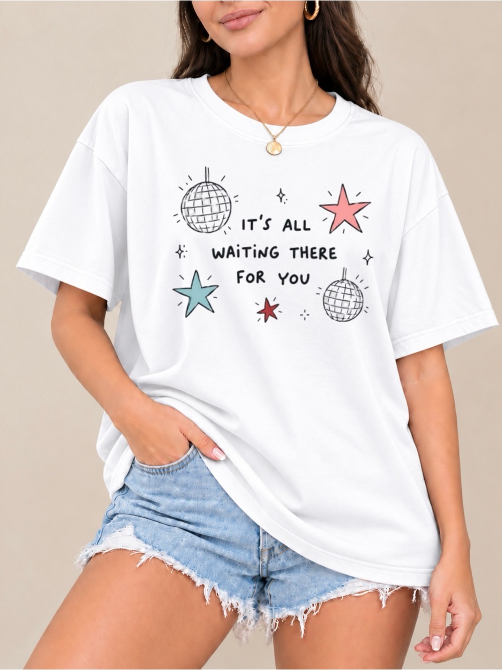 It’s All Waiting There For You Tee Disco Occasionally Unisex T-shirt